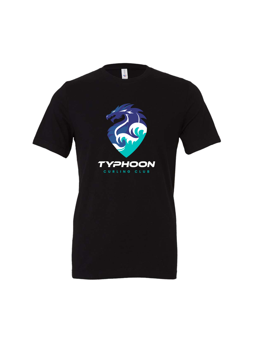 Typhoon Curling Club Logo Tee