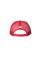 Made In Canada Embroidered Trucker Hat - Red