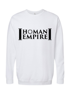 Black Logo Homan Empire Crewneck Sweater