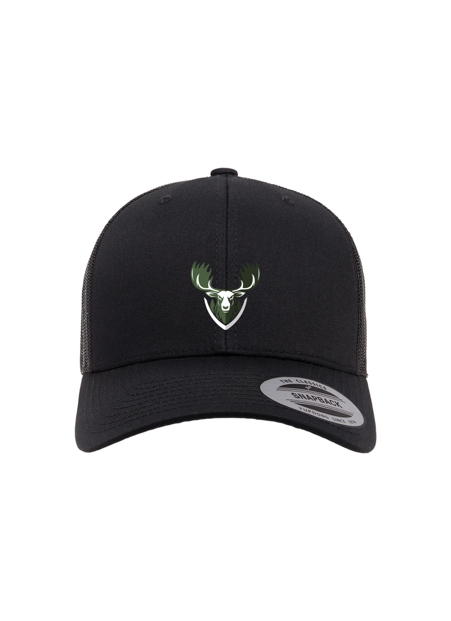 Shield Curling Club Embroidered Logo Trucker Hat