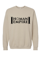 Black Logo Homan Empire Crewneck Sweater