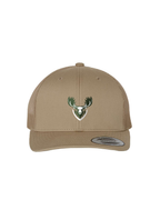 Shield Curling Club Embroidered Logo Trucker Hat