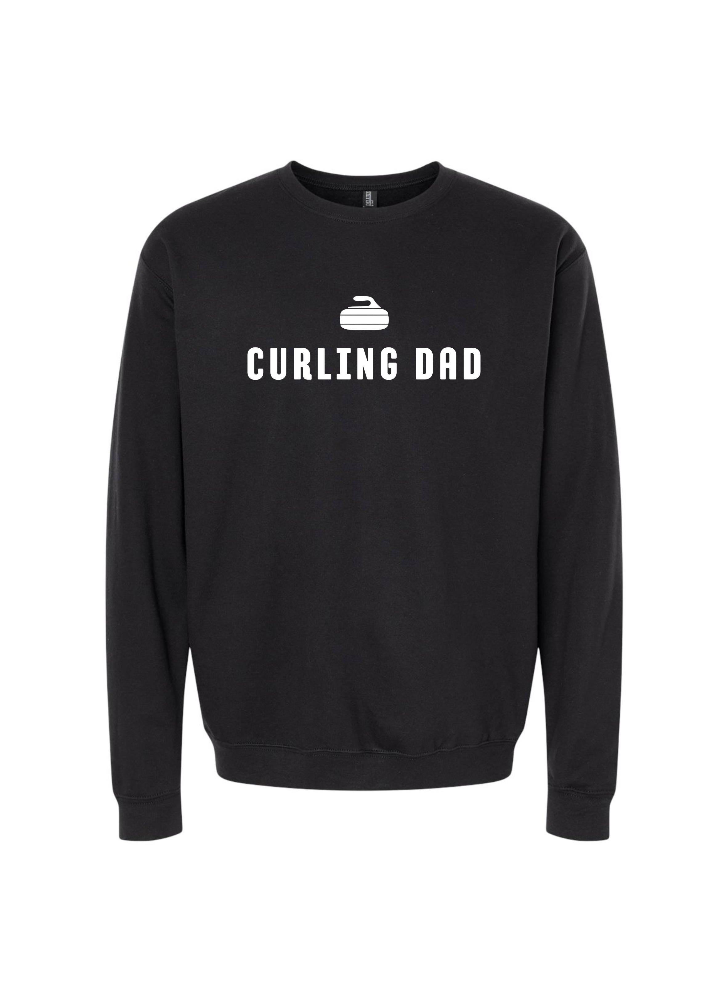Curling Dad Crewneck Sweater