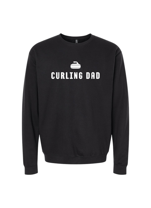 Curling Dad Crewneck Sweater