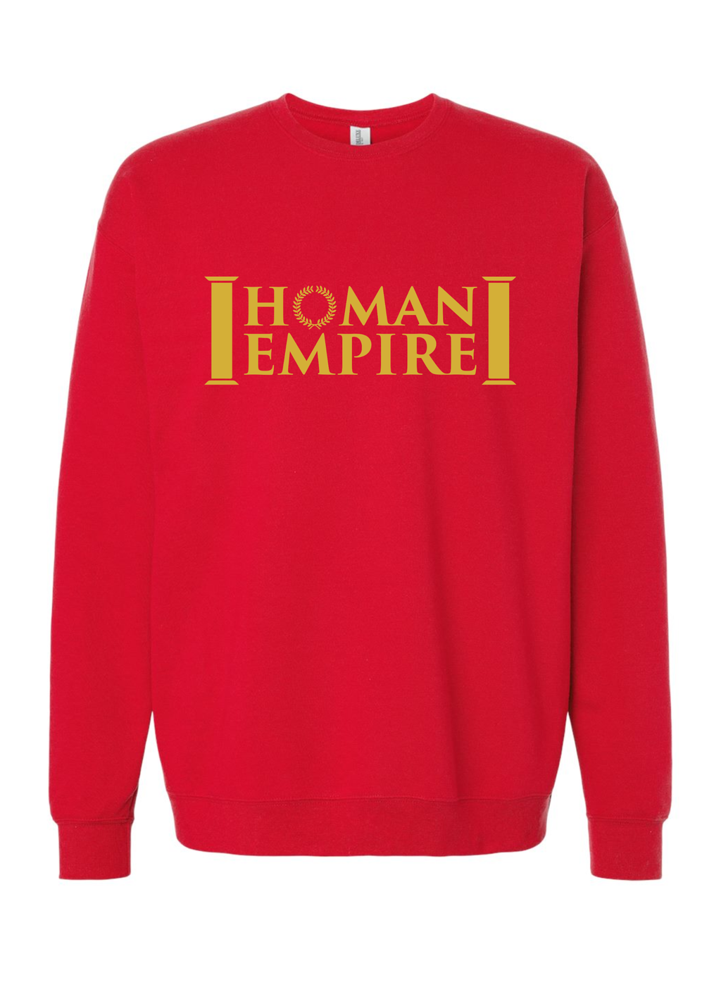 Gold Logo Homan Empire Crewneck Sweater
