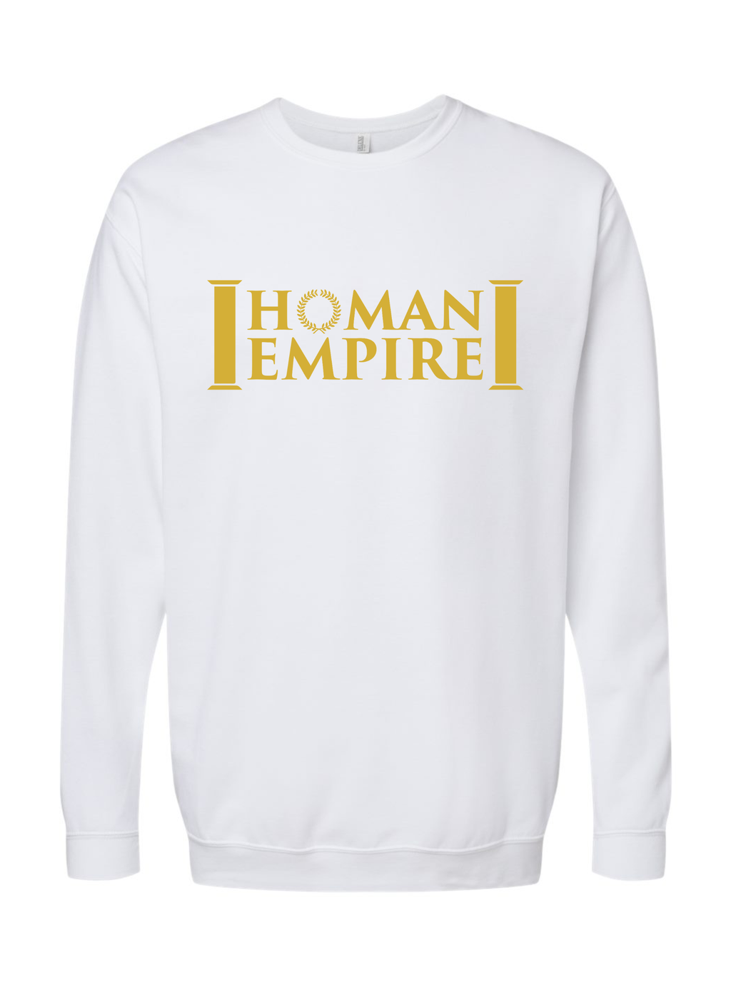 Gold Logo Homan Empire Crewneck Sweater