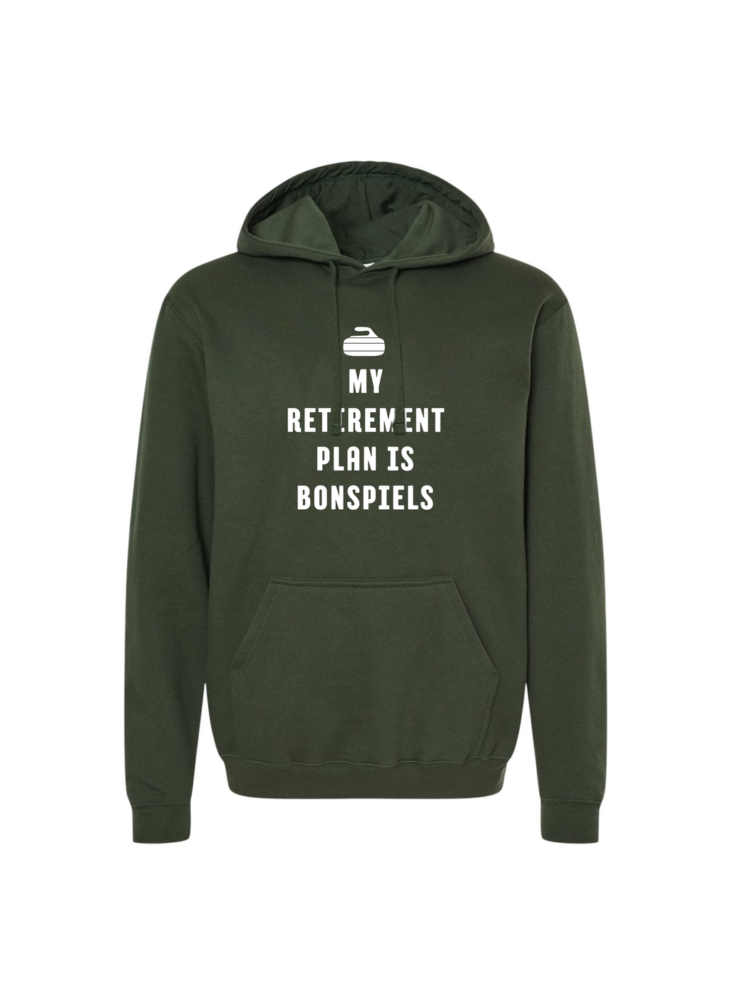 My Retirement Plan Is Bonspiels Hoodie