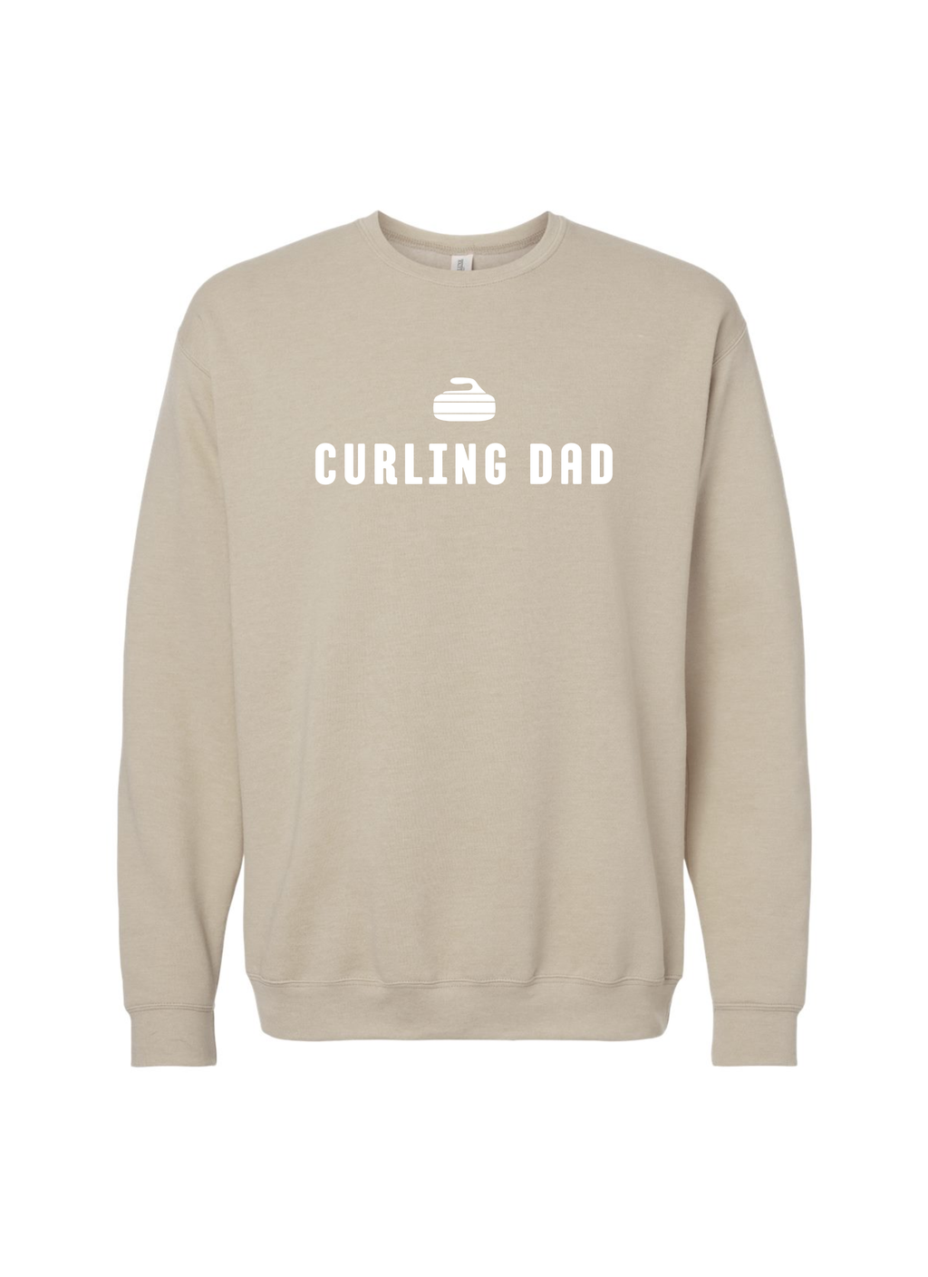 Curling Dad Crewneck Sweater
