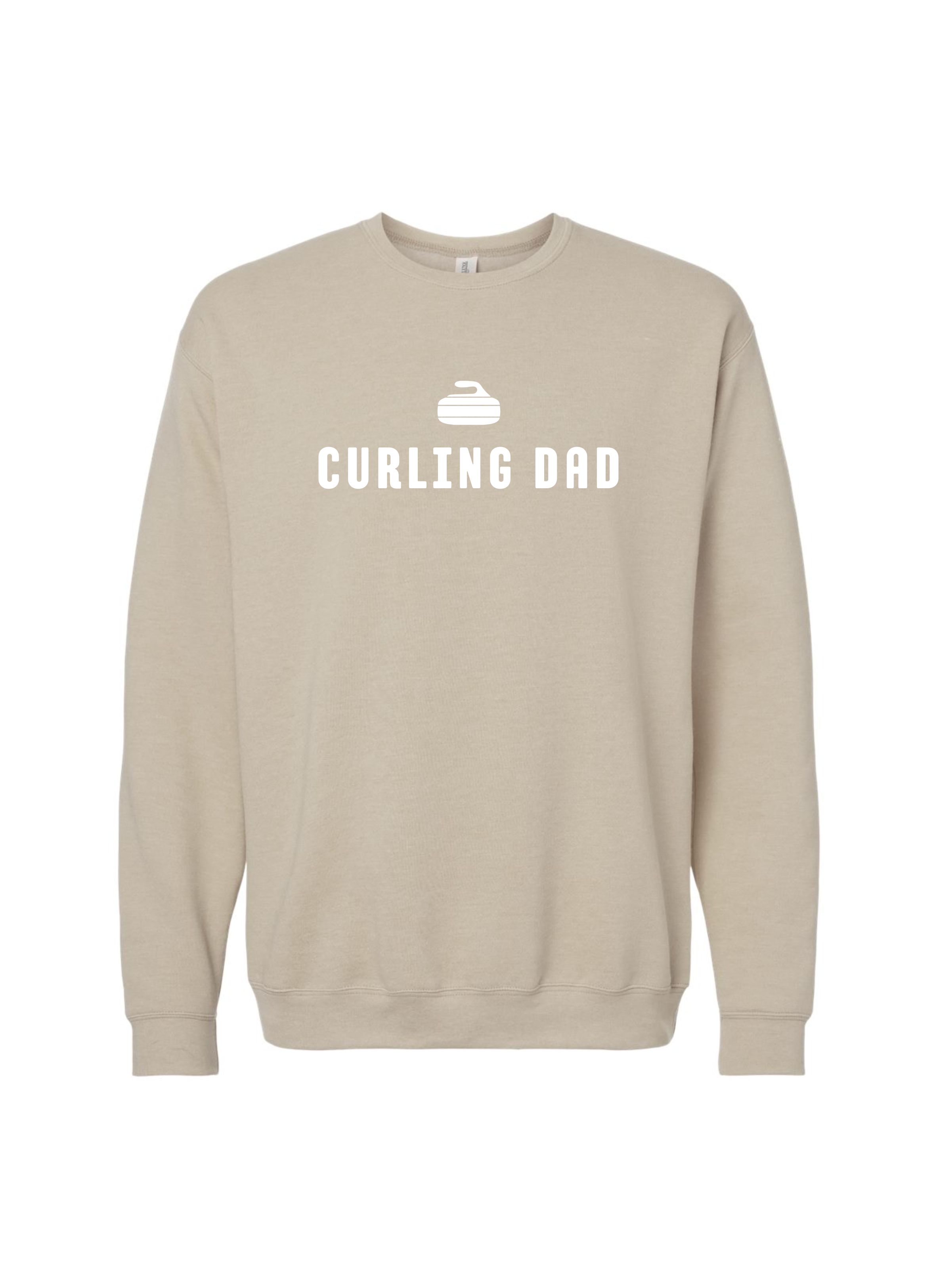 Curling Dad Crewneck Sweater