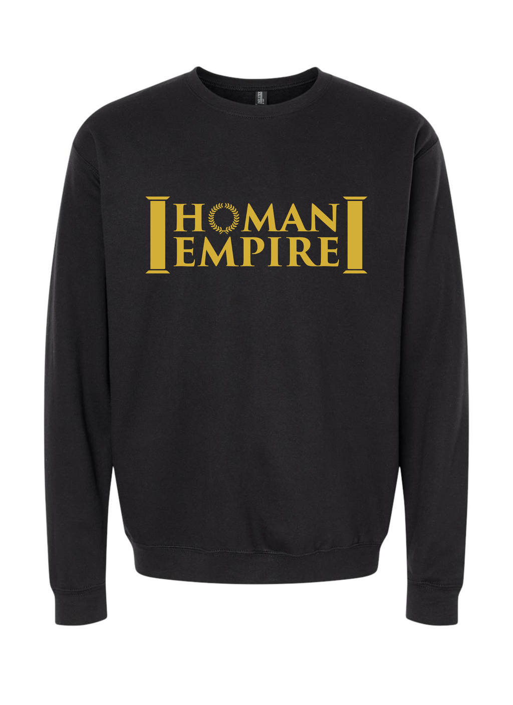 Gold Logo Homan Empire Crewneck Sweater