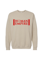 Homan Empire Crewneck Sand + Red