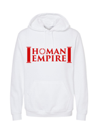 Homan Empire Hoodie White + Red