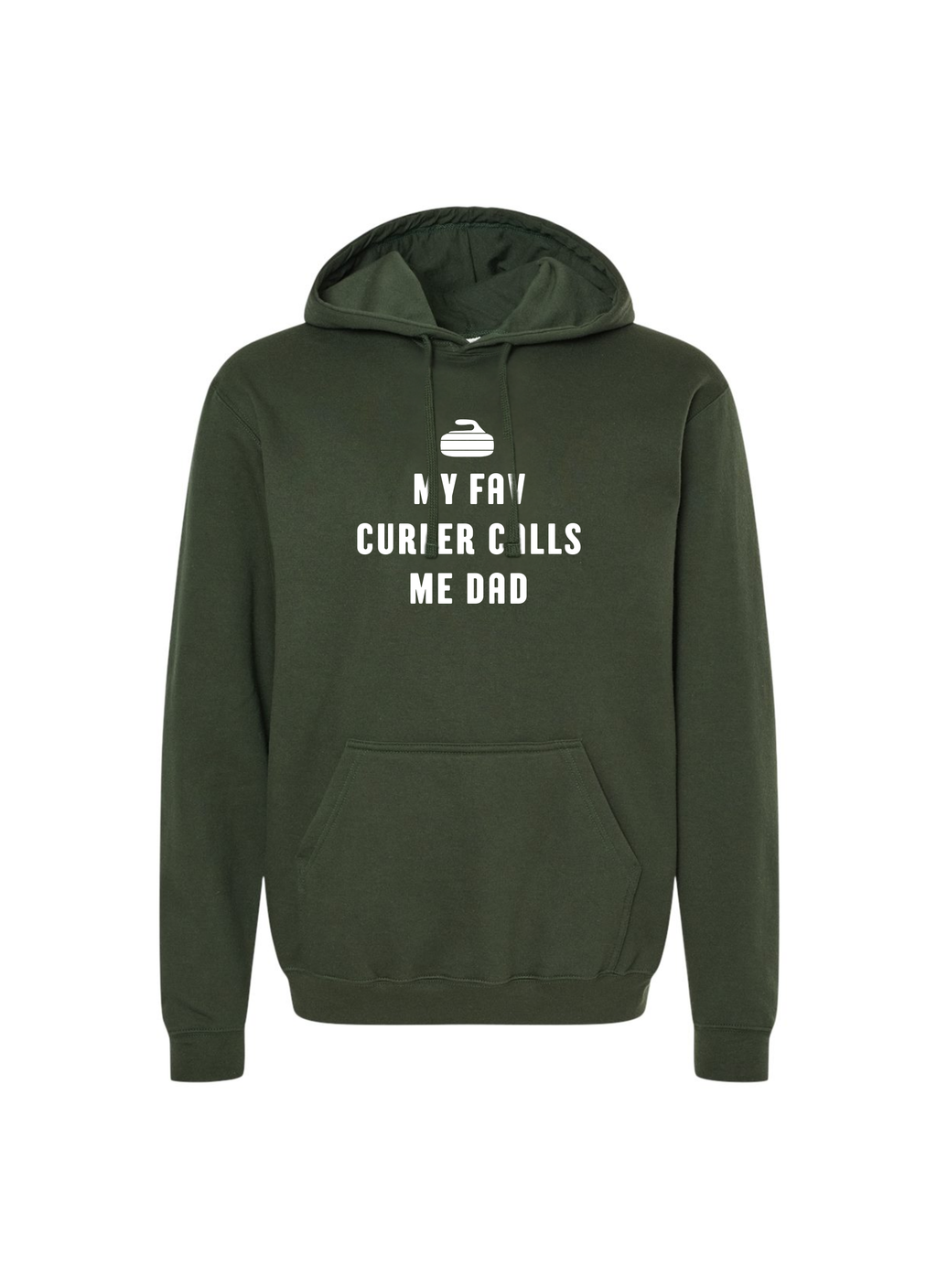 My Fav Curler Calls Me Dad Hoodie