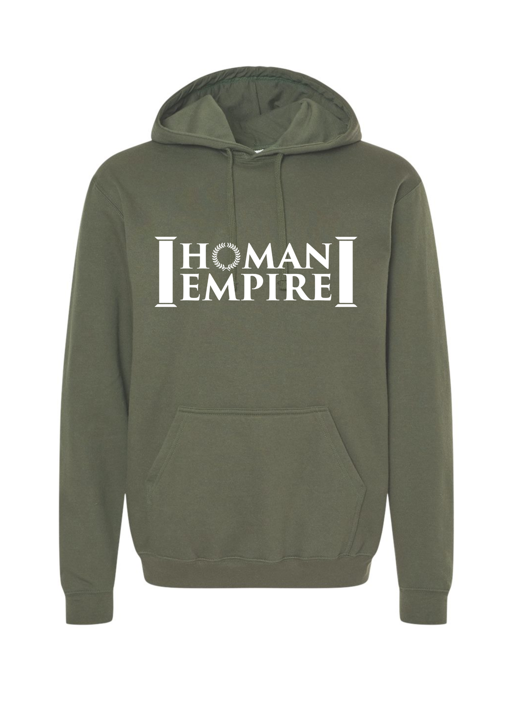 White Logo Homan Empire Hoodie