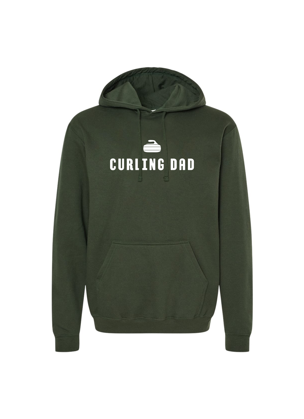 Curling Dad Hoodie