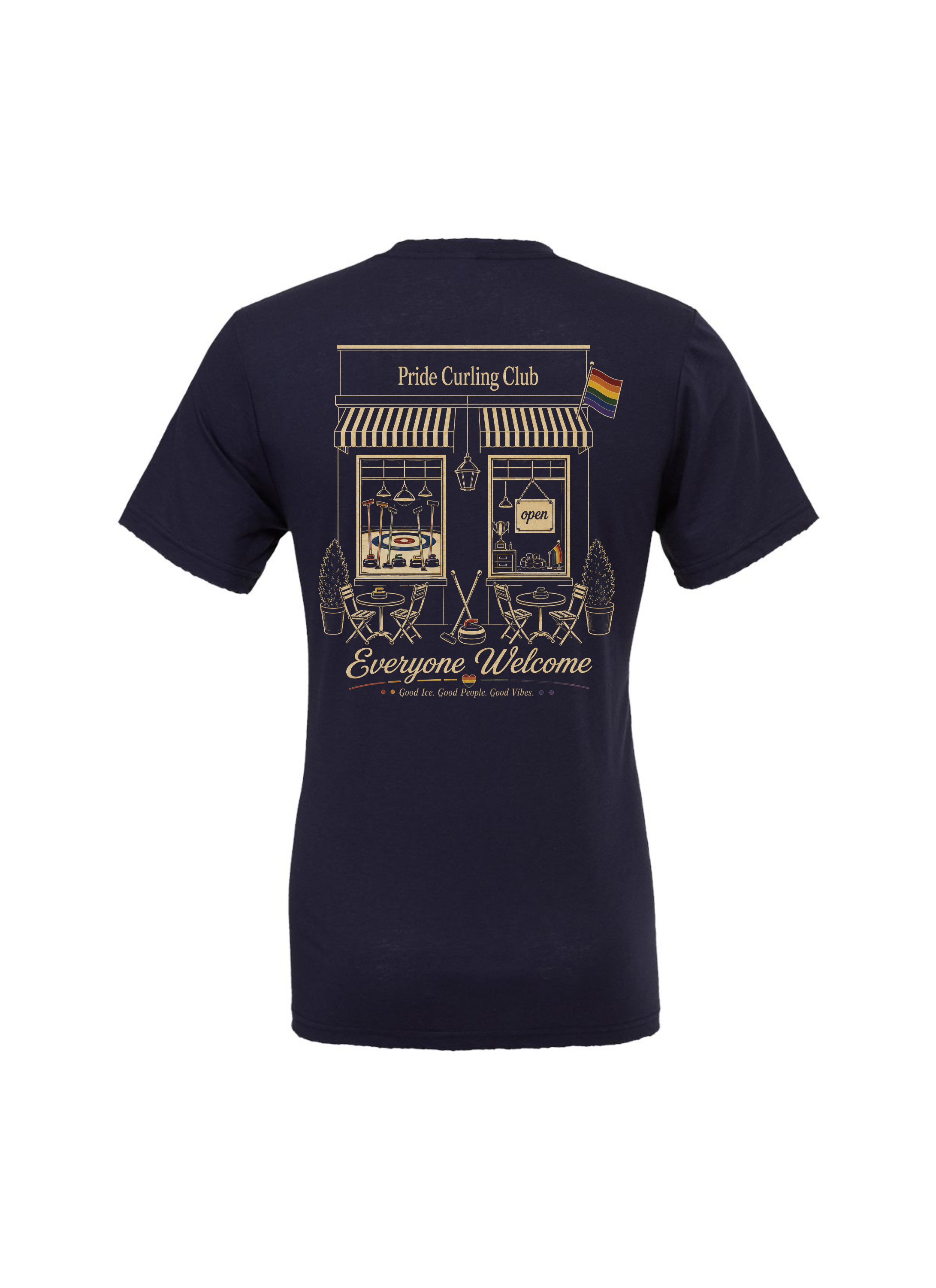 Pride Curling Club Graphic T-Shirt