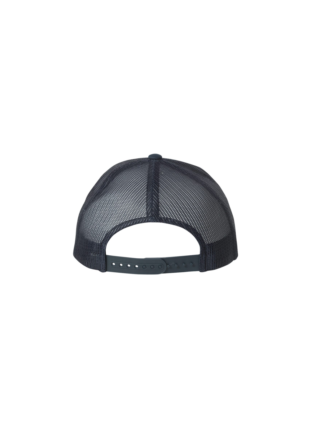 Blue Logo Apres Curl Trucker Hat