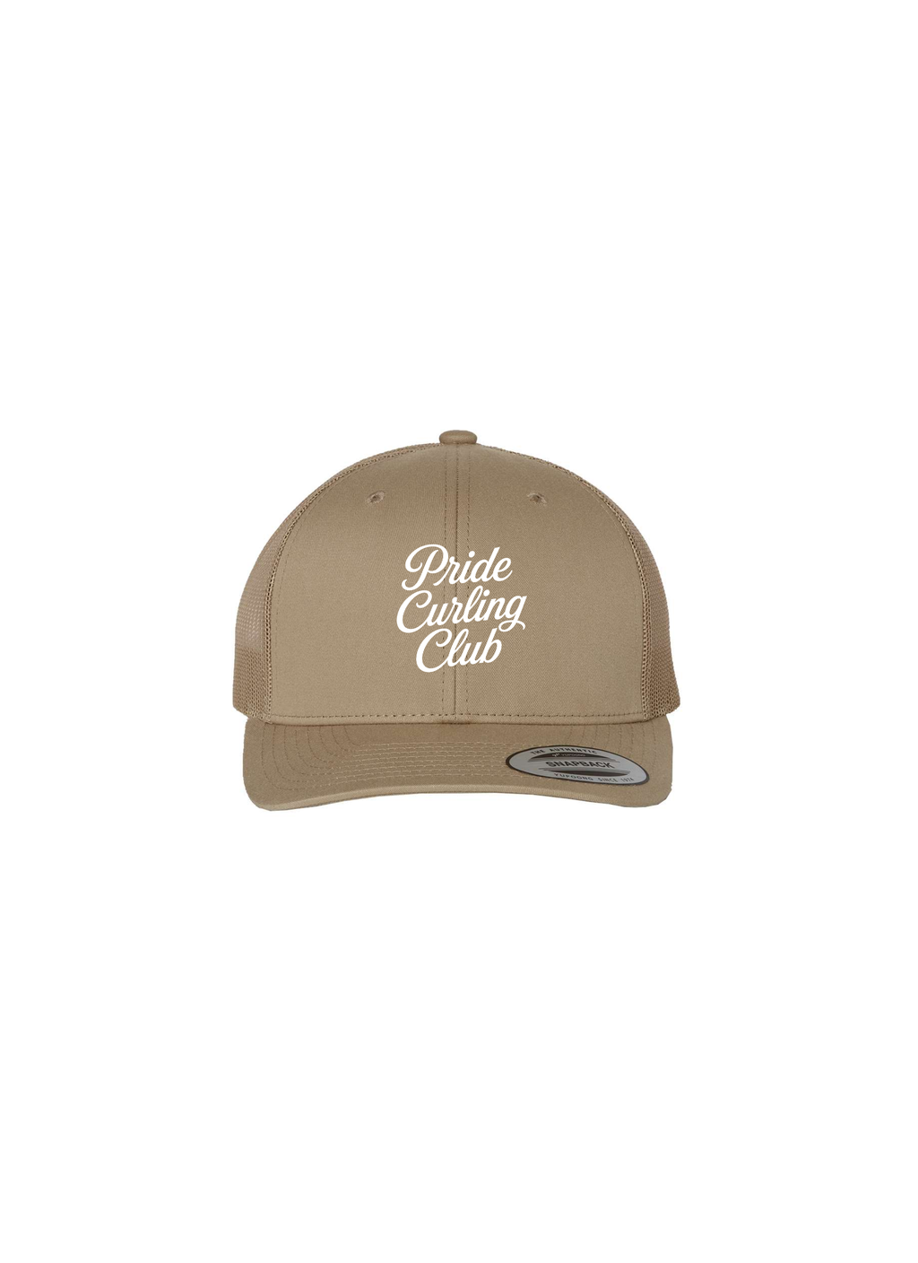 Pride Curling Club Embroidered Trucker Hat