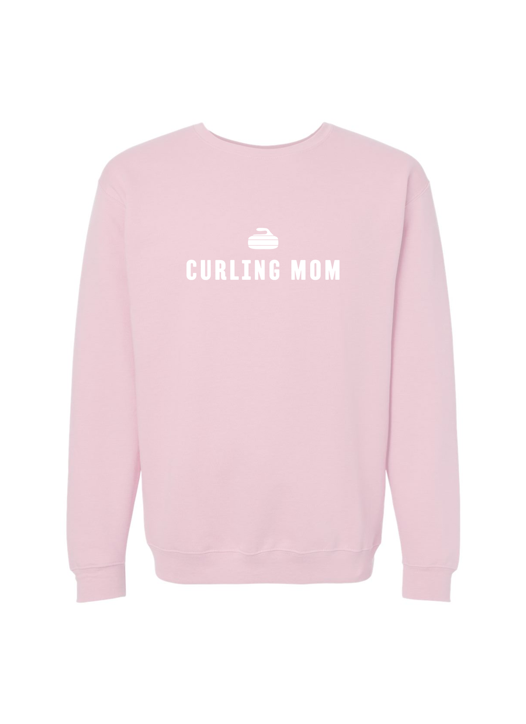 Curling Mom Crewneck Sweater