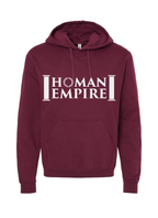 Homan Empire Hoodie Maroon + White