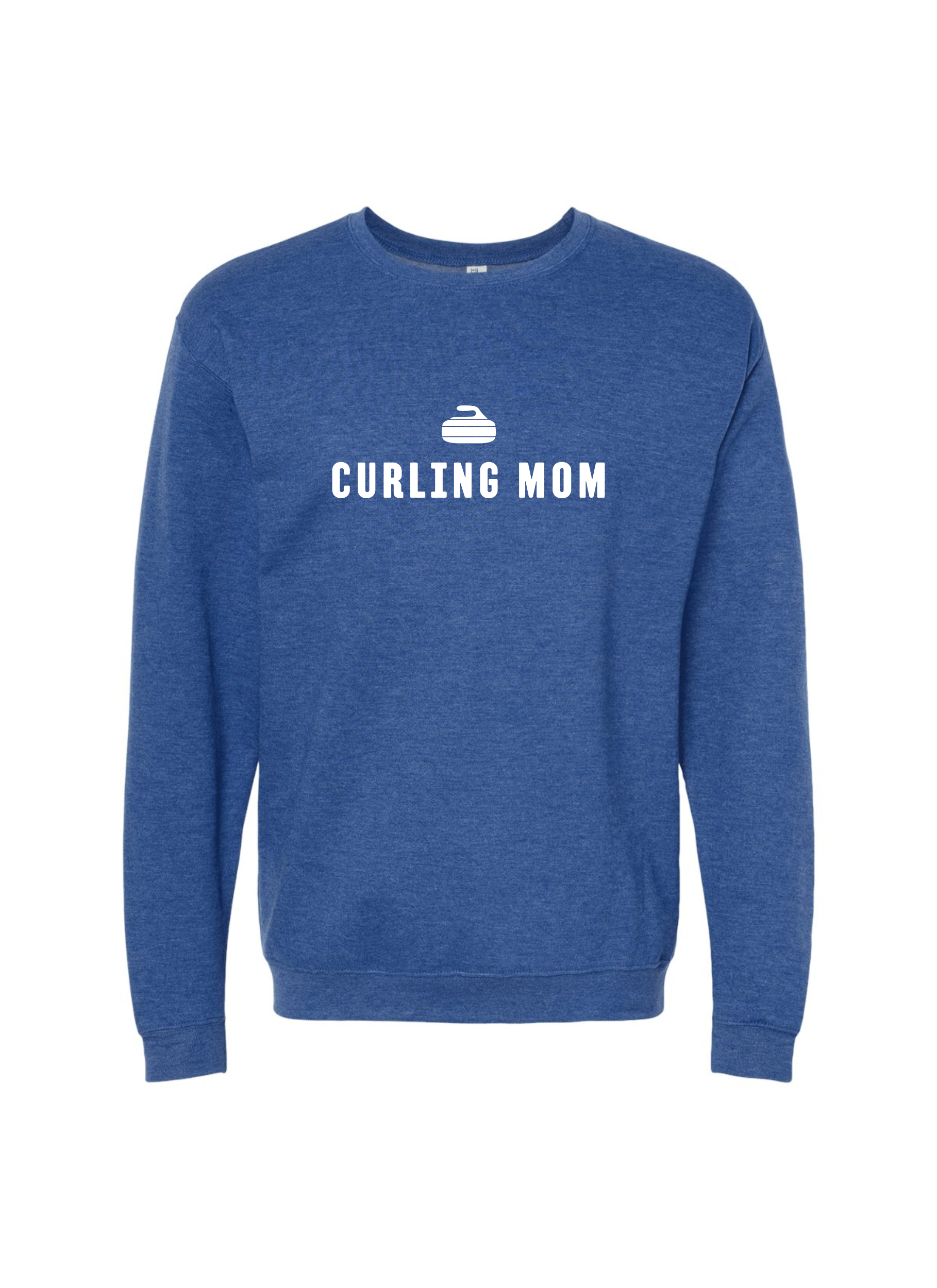 Curling Mom Crewneck Sweater