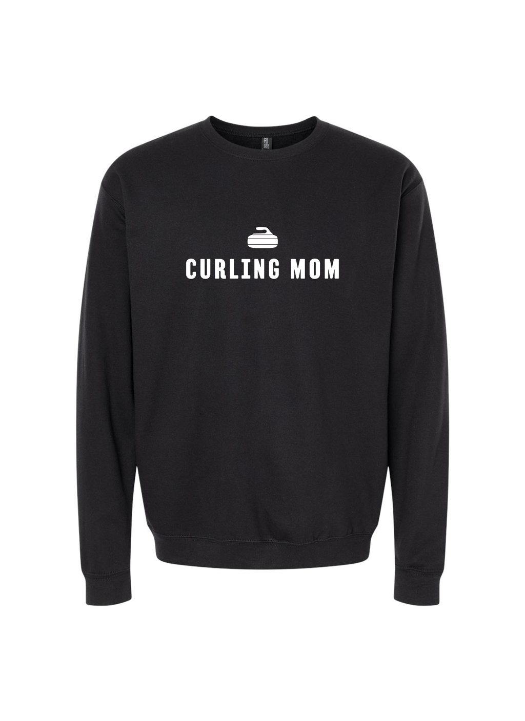 Curling Mom Crewneck Sweater
