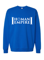 White Logo Homan Empire Crewneck Sweater