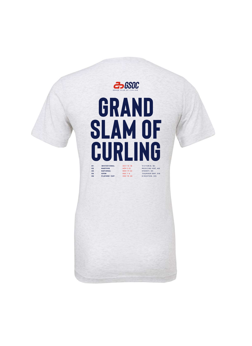 Grand Slam Of Curling Tour Tee 2026
