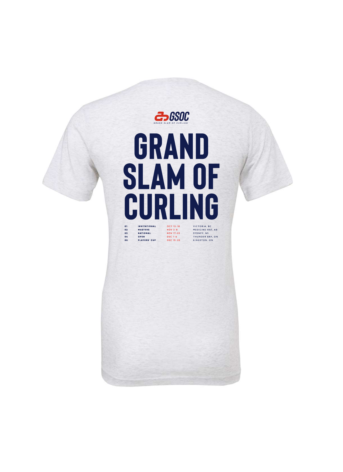 Grand Slam Of Curling Tour Tee 2026