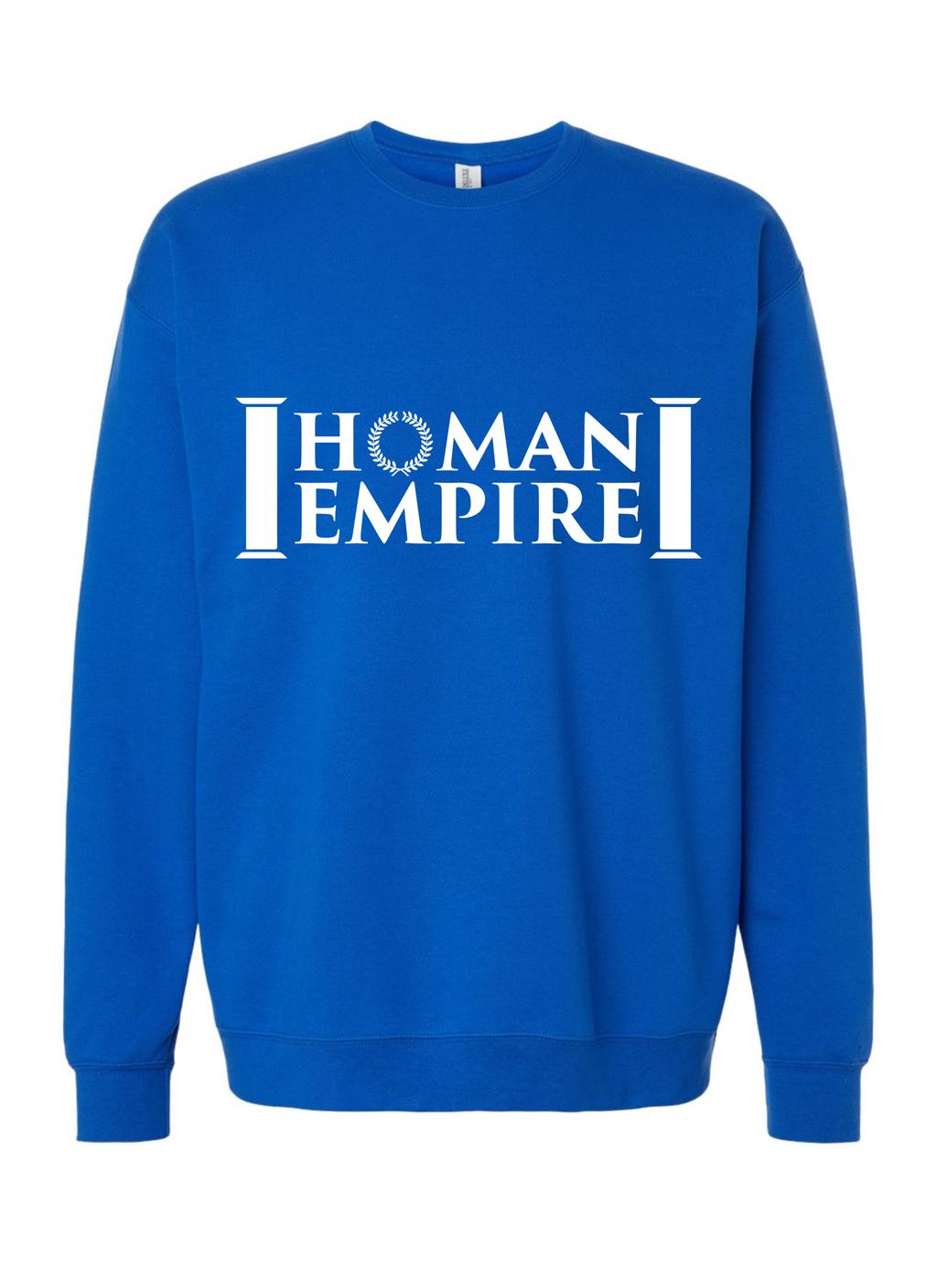 Homan Empire Crewneck Blue + White