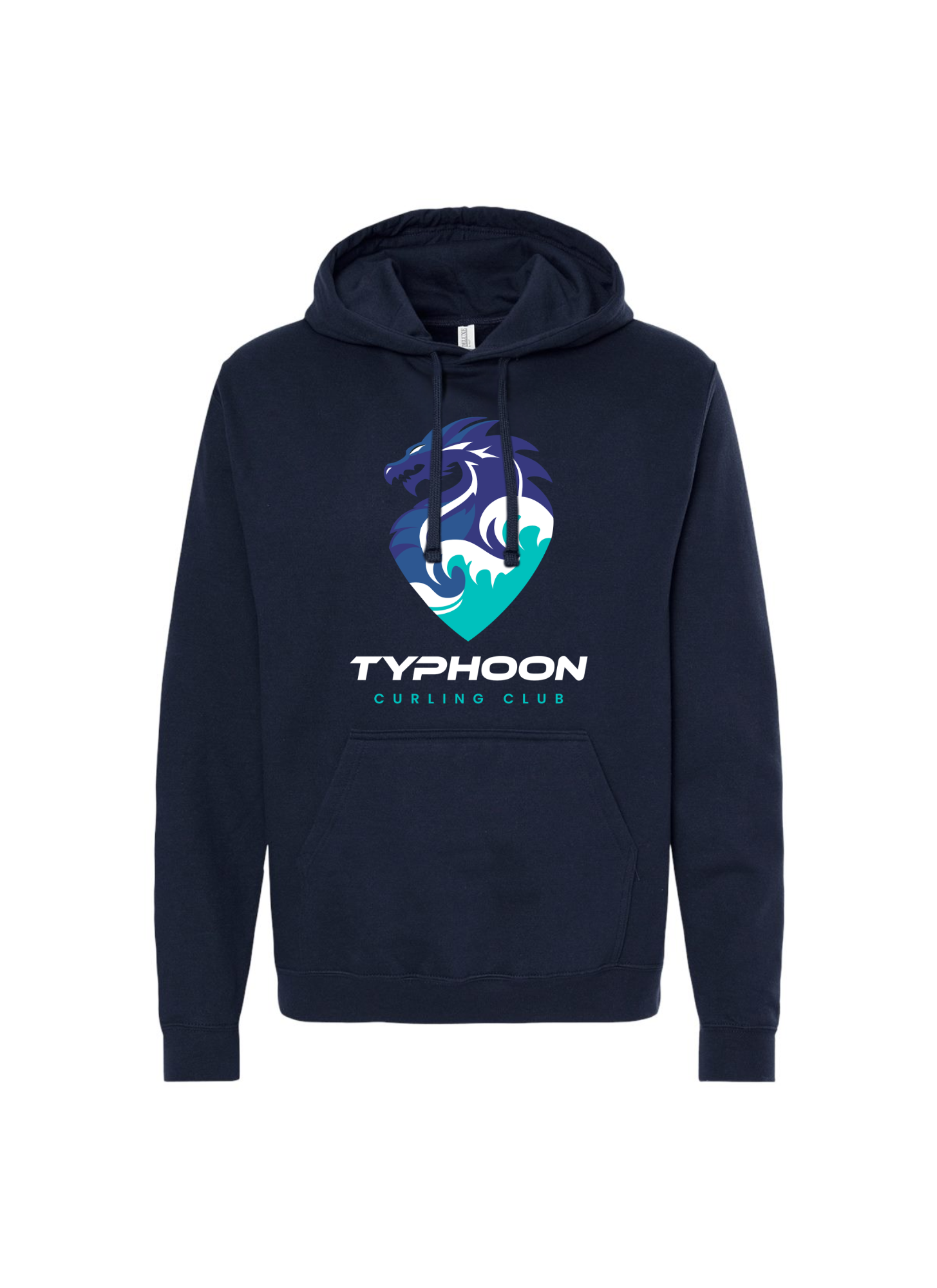 Typhoon Curling Club Logo Hoodie