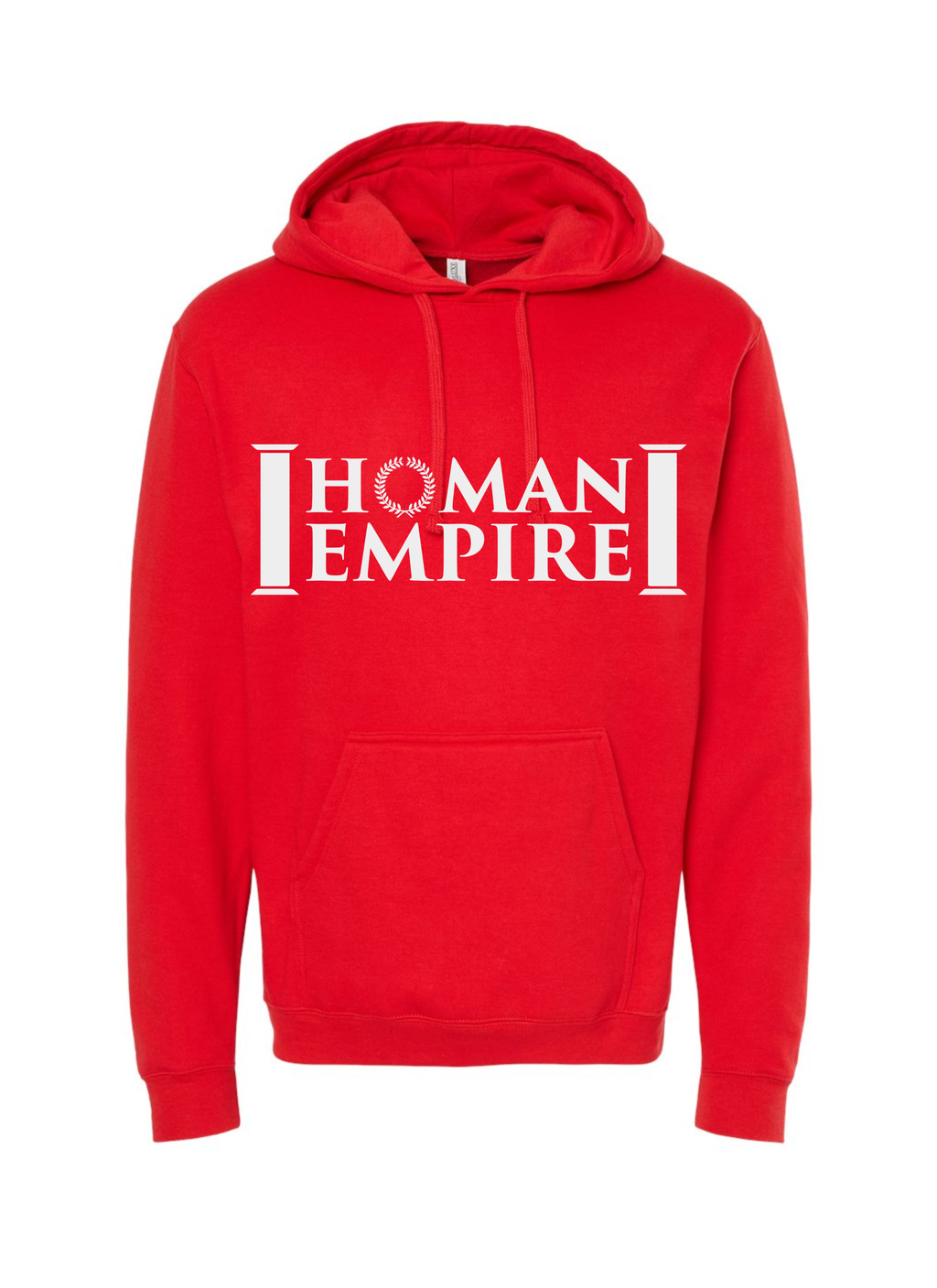 Homan Empire Hoodie Red + White