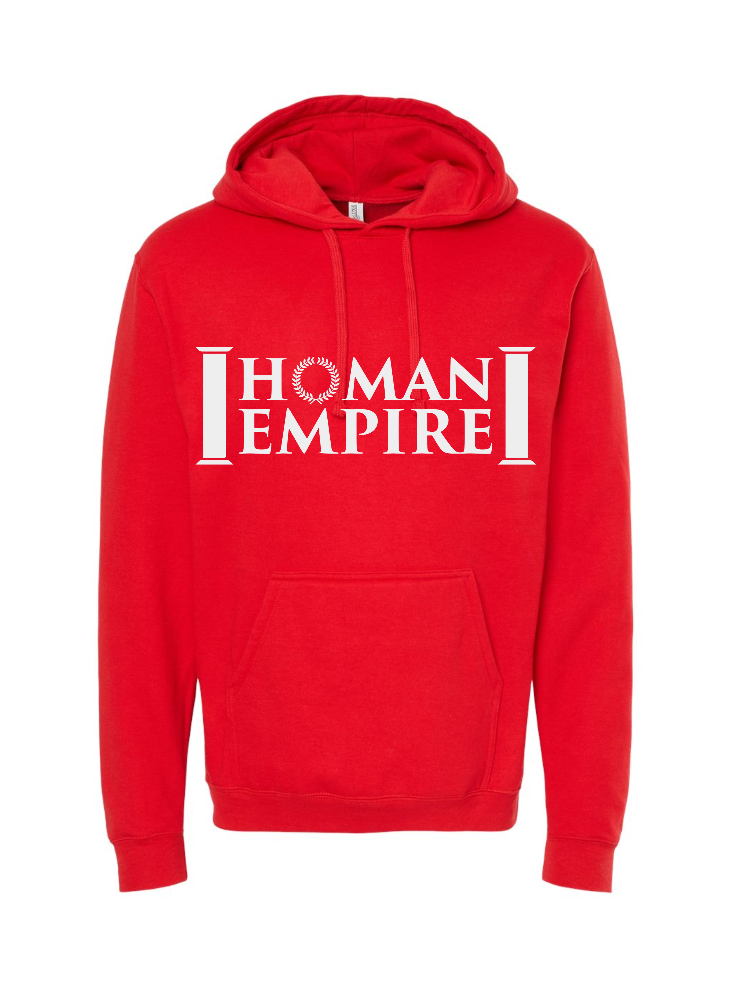 Homan Empire Hoodie Red + White