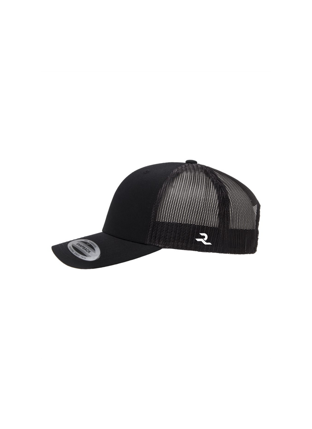 Alpine Curling Club Embroidered Logo Trucker Hat