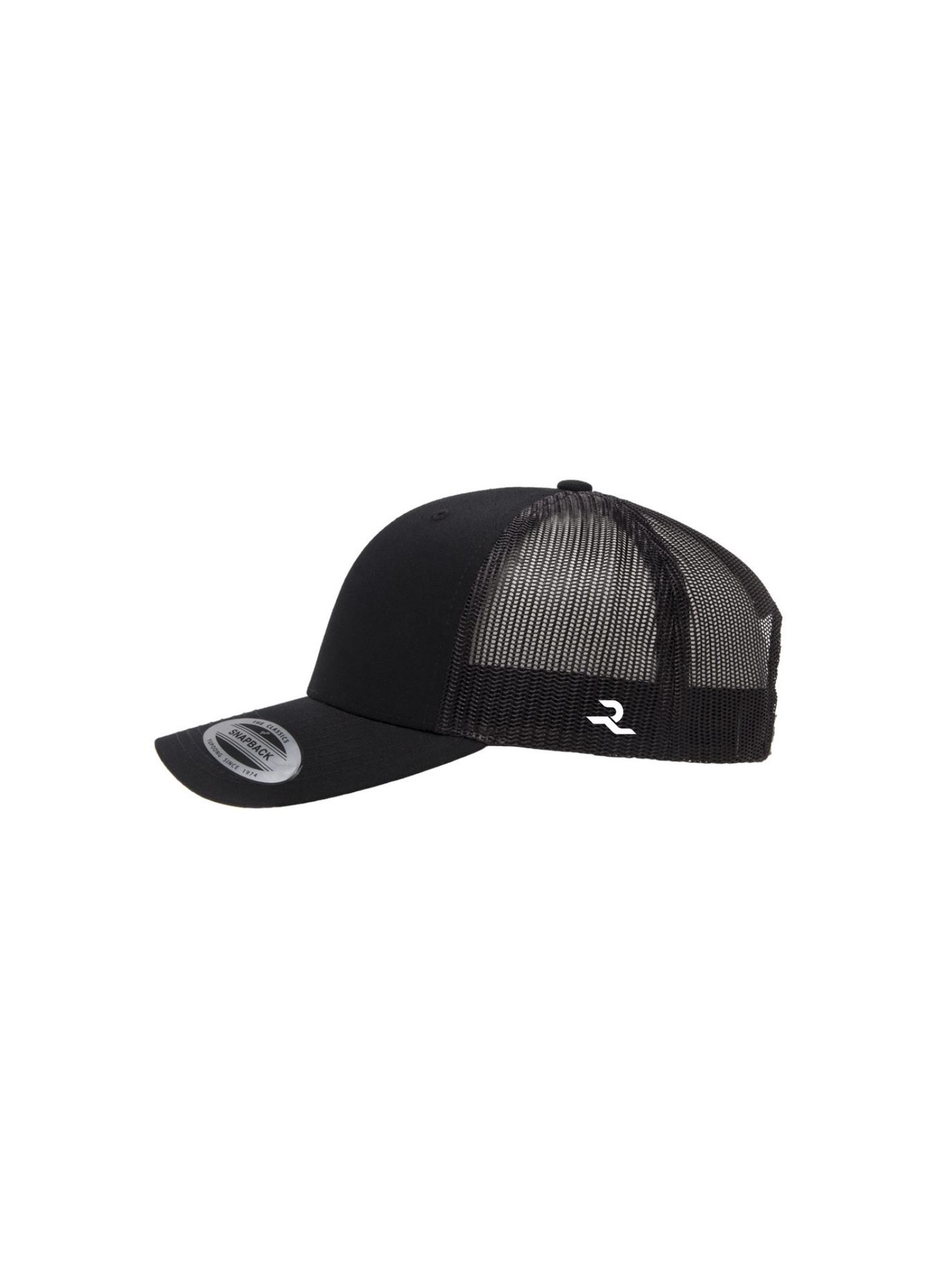 Alpine Curling Club Embroidered Logo Trucker Hat
