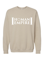 White Logo Homan Empire Crewneck Sweater