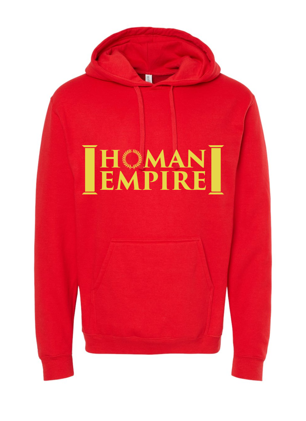 Homan Empire Hoodie Red + Gold