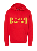 Homan Empire Hoodie Red + Gold