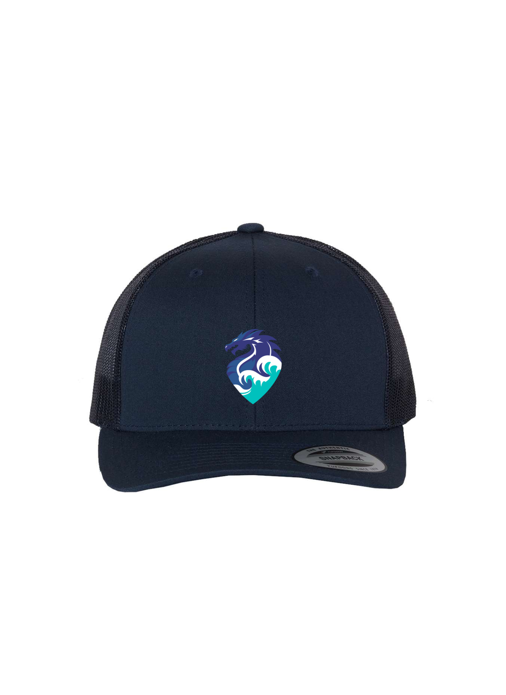 Typhoon Curling Club Embroidered Logo Trucker Hat