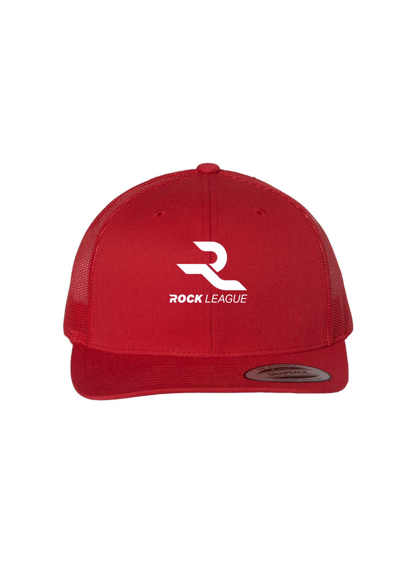 Rock League Embroidered Logo Trucker Cap