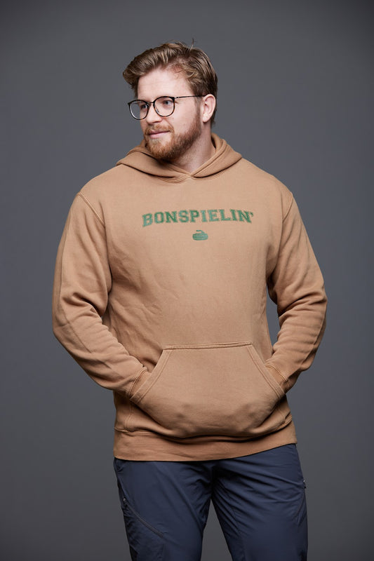 Bonspielin' Hoodie in Sand