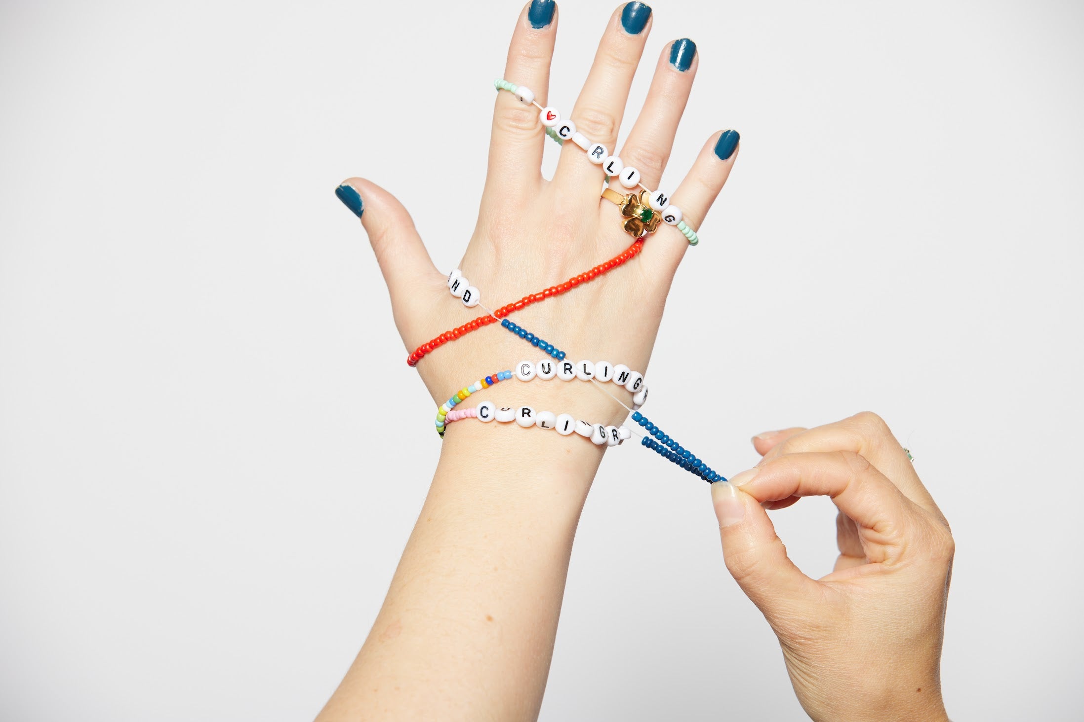 Curling Friendship Bracelet