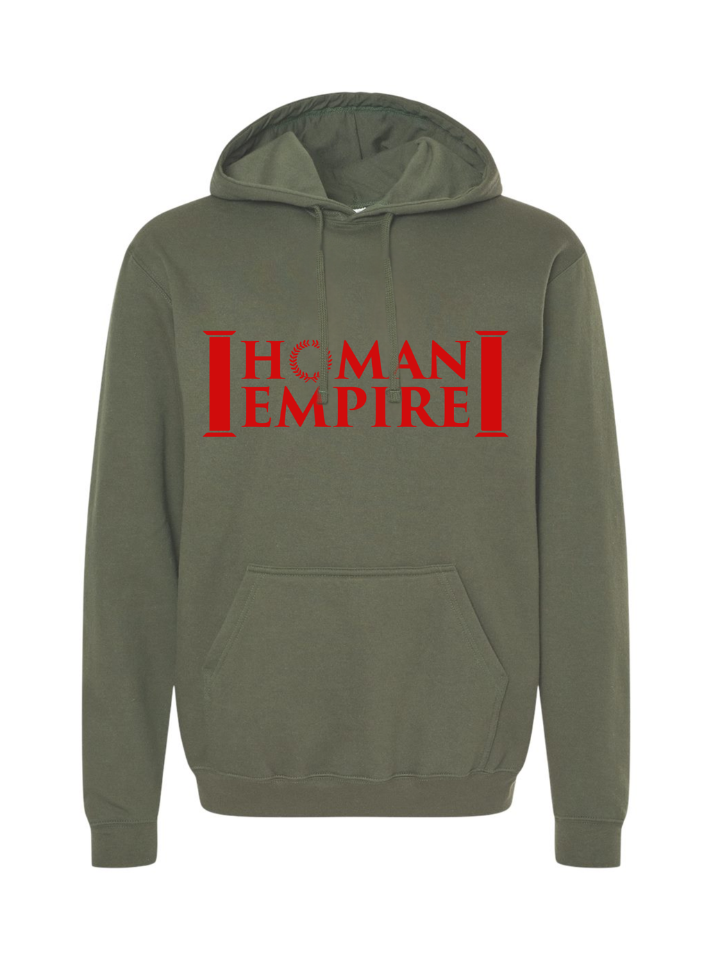 Red Logo Homan Empire Hoodie
