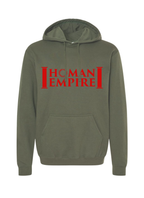 Red Logo Homan Empire Hoodie
