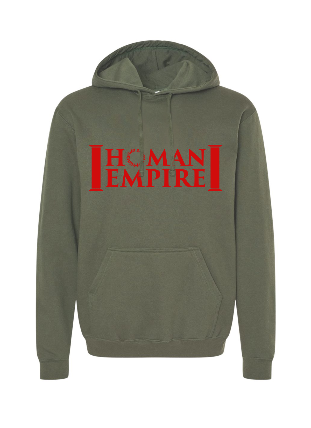 Red Logo Homan Empire Hoodie