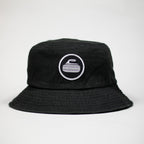 Curling Rock - Black Bucket Hat with Patch