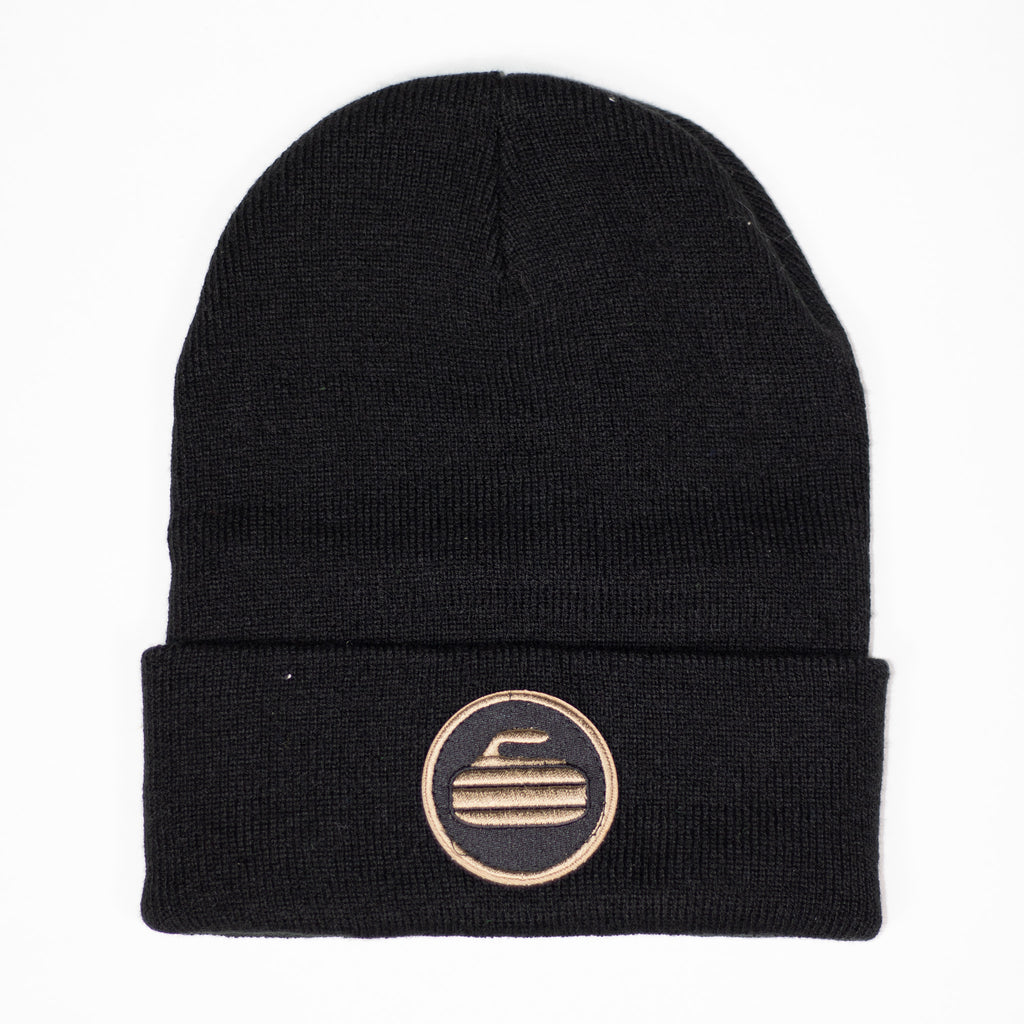 Curling Rock - Toque with Patch
