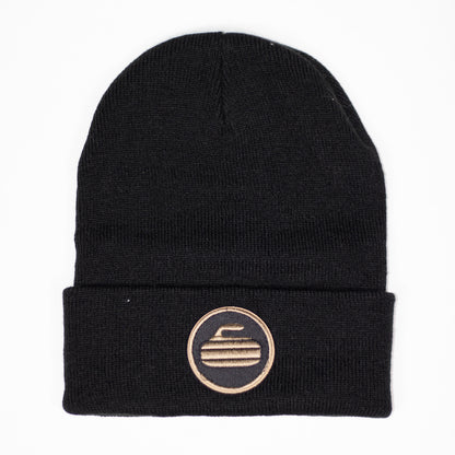 Curling Rock - Toque with Patch