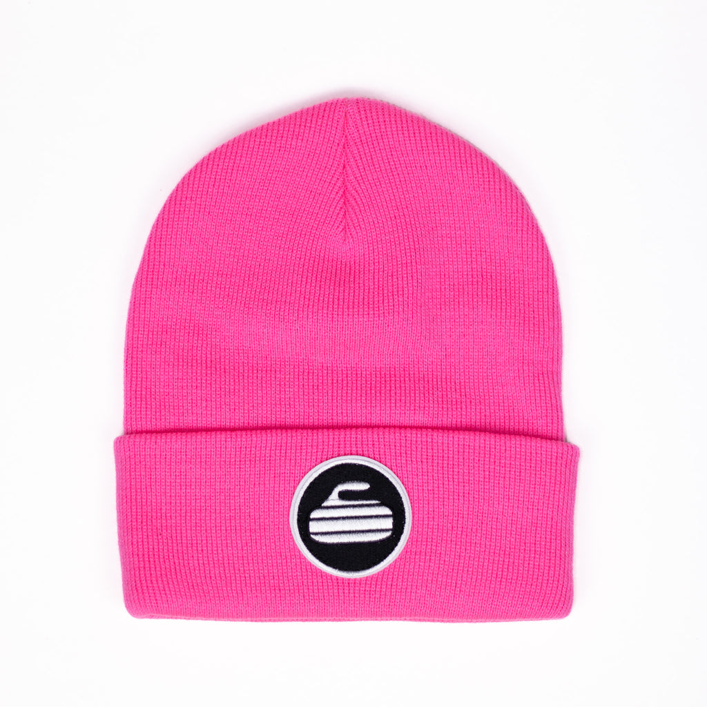 Curling Rock - Toque with Patch