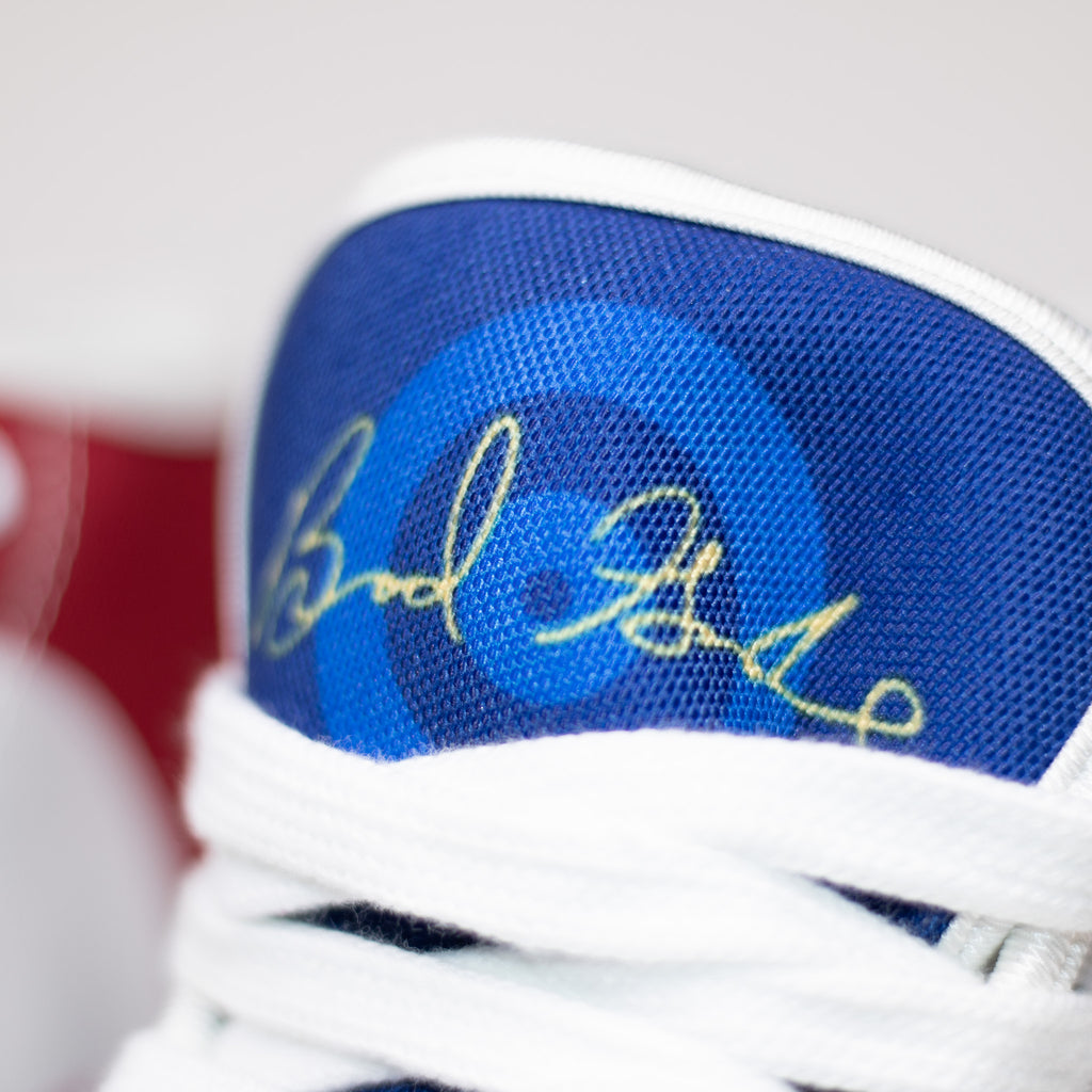 Gu-Shoes: Custom Brad Gushue High-Top Running Shoes